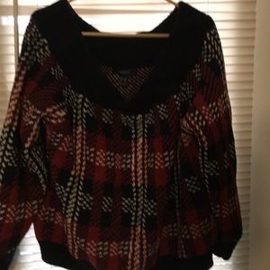 Off the shoulder sweater